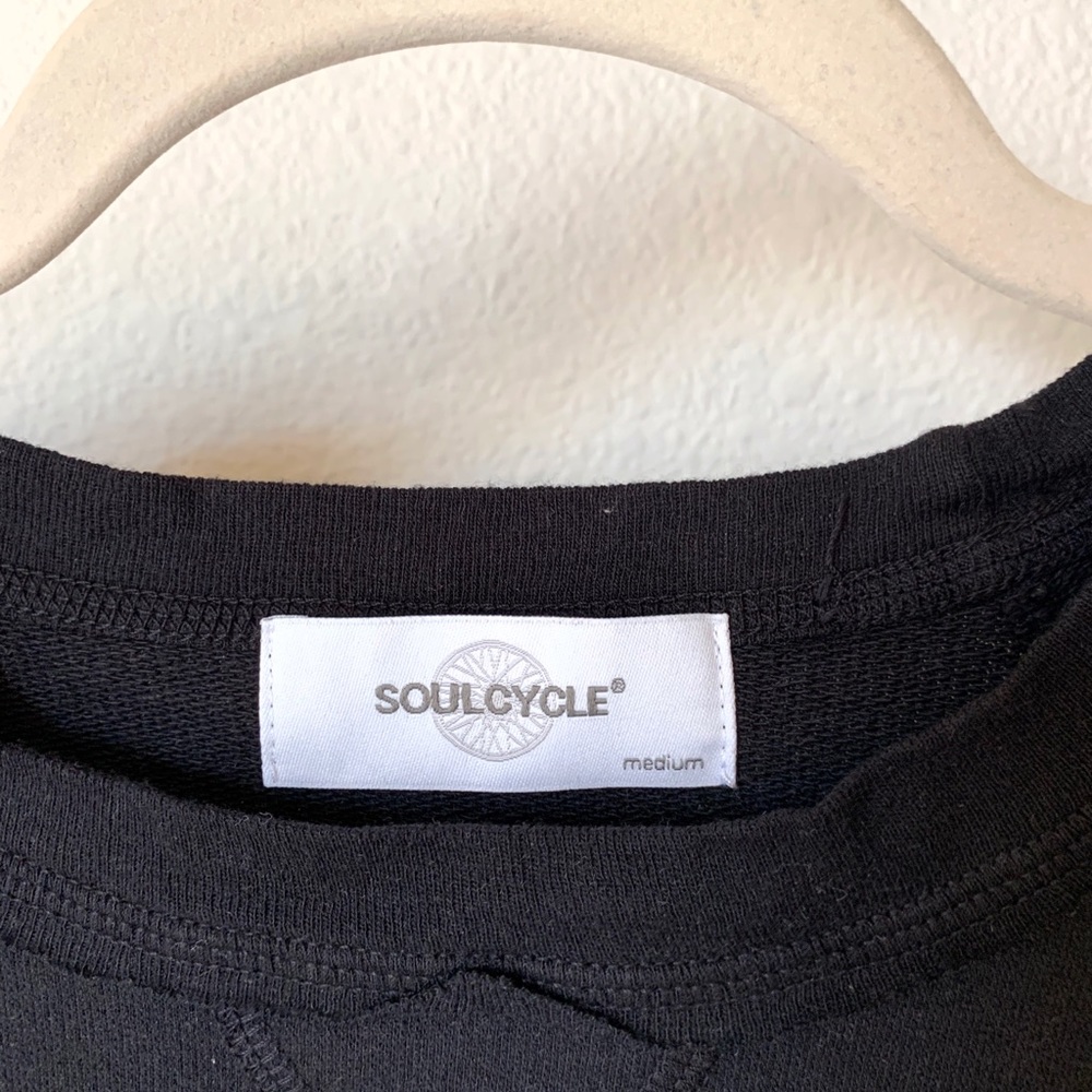 Soulcycle Crew Neck Distressed Sweatshirt - Picture 3 of 5